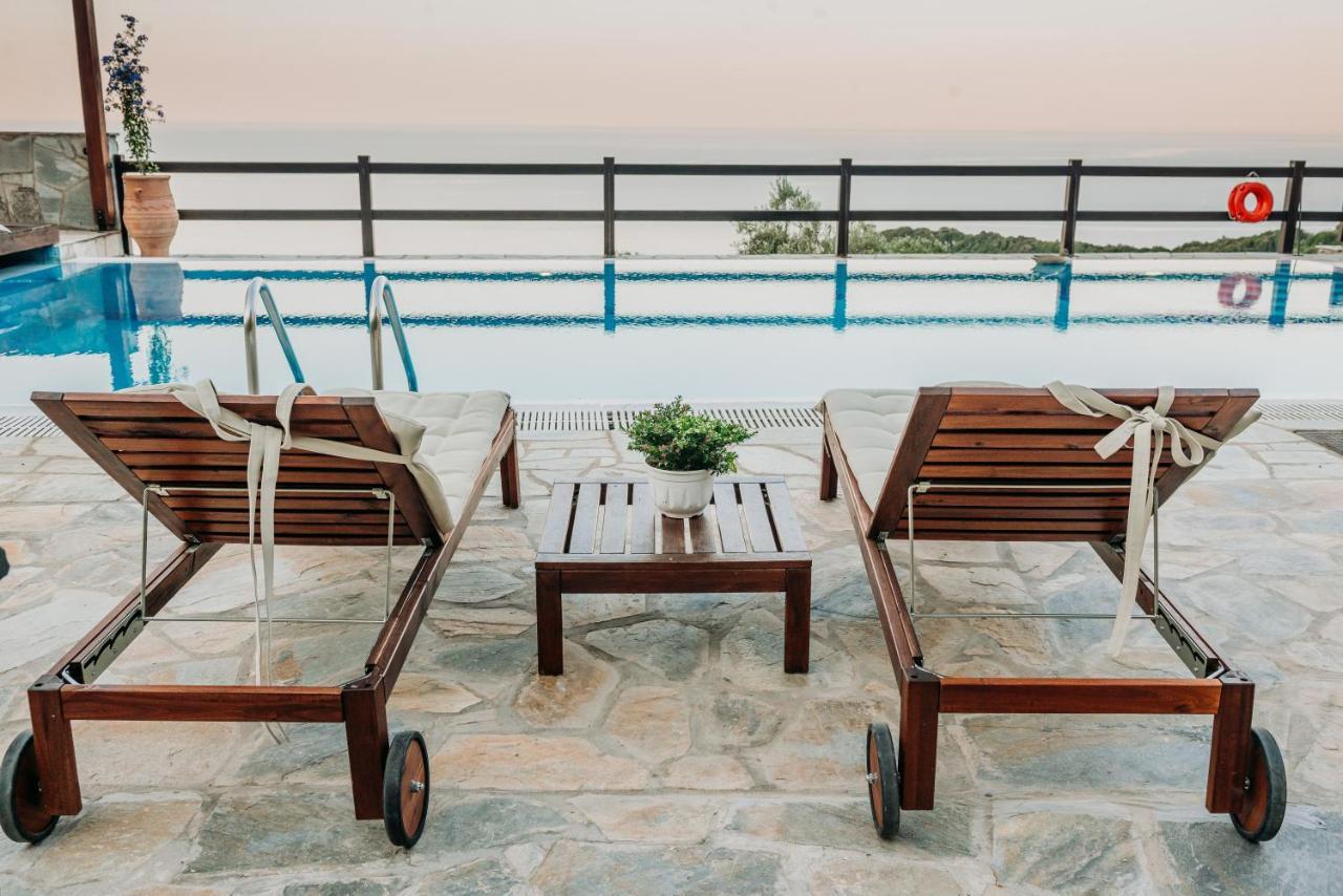 Elysian Luxury Villa Pelion Tsagarada Esterno foto