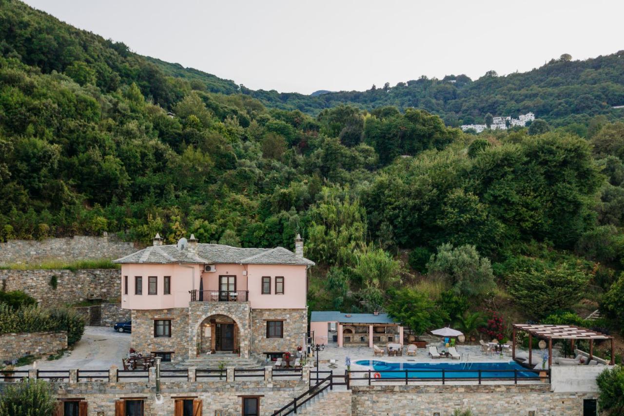 Elysian Luxury Villa Pelion Tsagarada Esterno foto
