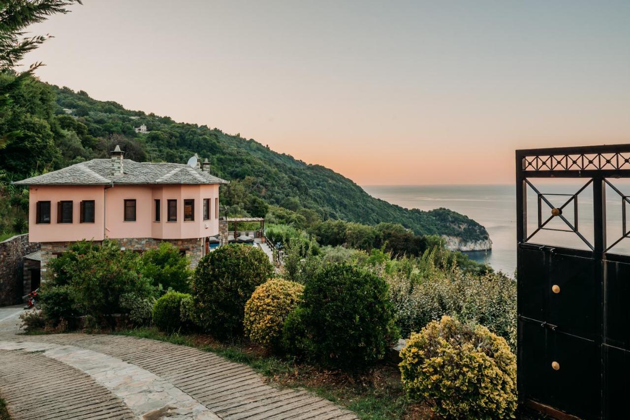 Elysian Luxury Villa Pelion Tsagarada Esterno foto