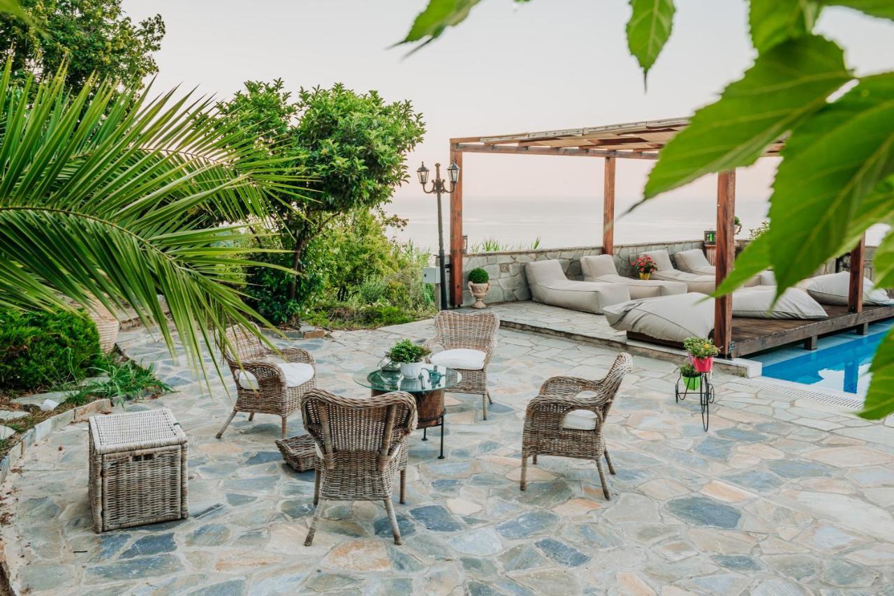 Elysian Luxury Villa Pelion Tsagarada Esterno foto