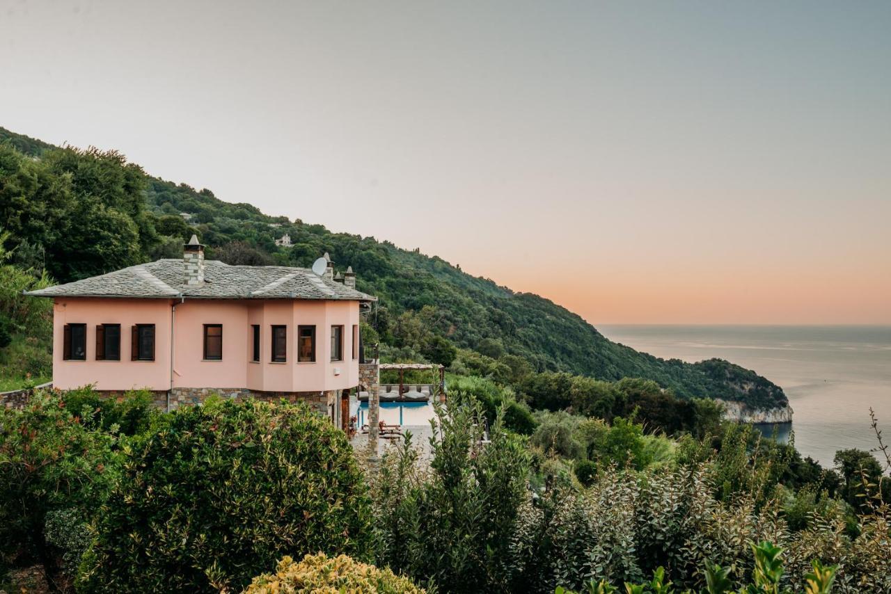Elysian Luxury Villa Pelion Tsagarada Esterno foto